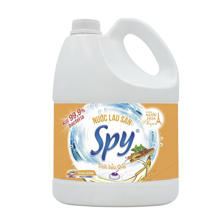 Nước lau sàn SPY dung tích 3600ml – 2 mùi hương ( cam , vàng, )