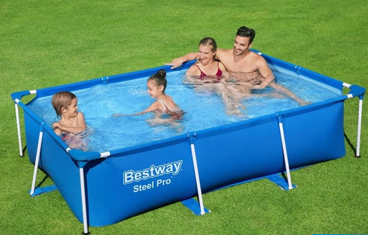 Bể bơi khung chống kim loại Bestway 56403 (260cm x 170cm x 61cm)