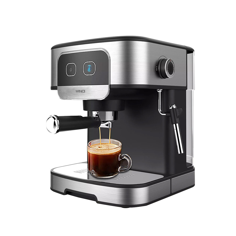 Máy pha cafe espresso Winci CM3030 tự động, đồng hồ áp suất, chính hãng công nghệ Ý (Italia)