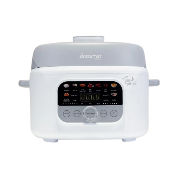 Nồi Áp Suất Điện Đa Năng DREAMER DKA-EPC14 - 11 Chức Năng, 4L, 10 lớp bảo vệ, 2 nắp
