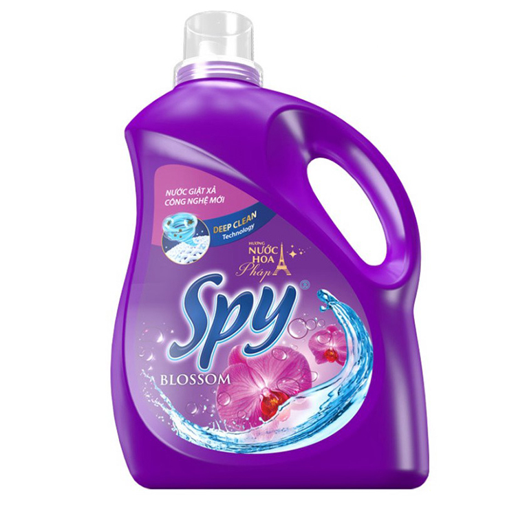 Nước giặt xả SPY Deep Clean dung tích 3,5 lít – 1 mùi hương  tím