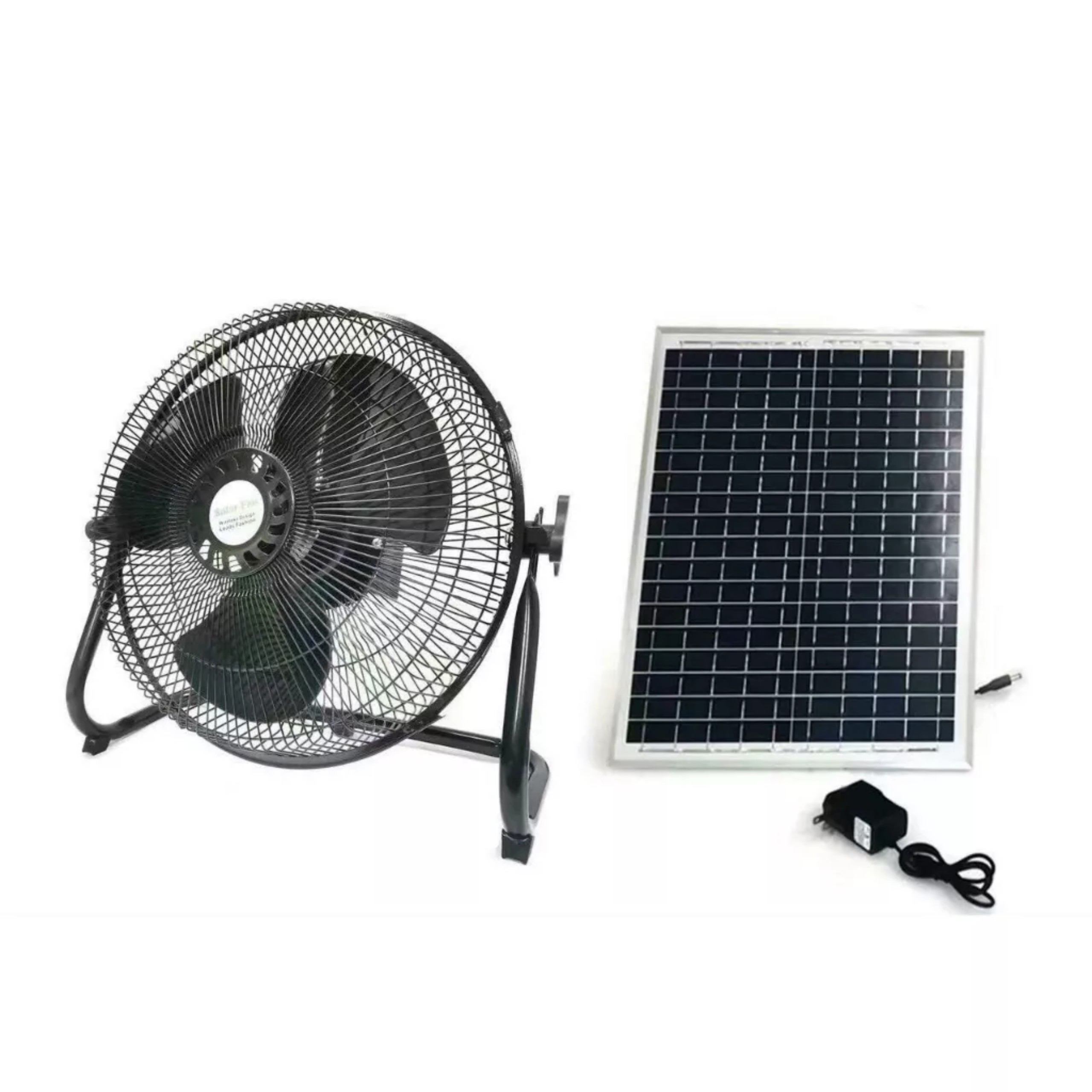 Quạt sạc tích điện năng lượng mặt trời Panano Solar Fans DY 009, thời gian sử dụng đến 12 tiếng.