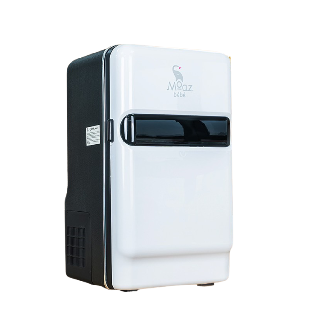Tủ lạnh cao cấp mini Moaz BéBé Mb083, dung tích lớn 30L, chia ngăn làm mát và làm đông riêng biệt, bảo hành chính hãng 12 tháng