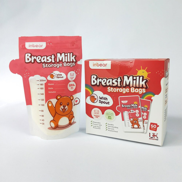 Túi trữ sữa INBEAR 200ml IBB-5050 – Hộp 50 túi
