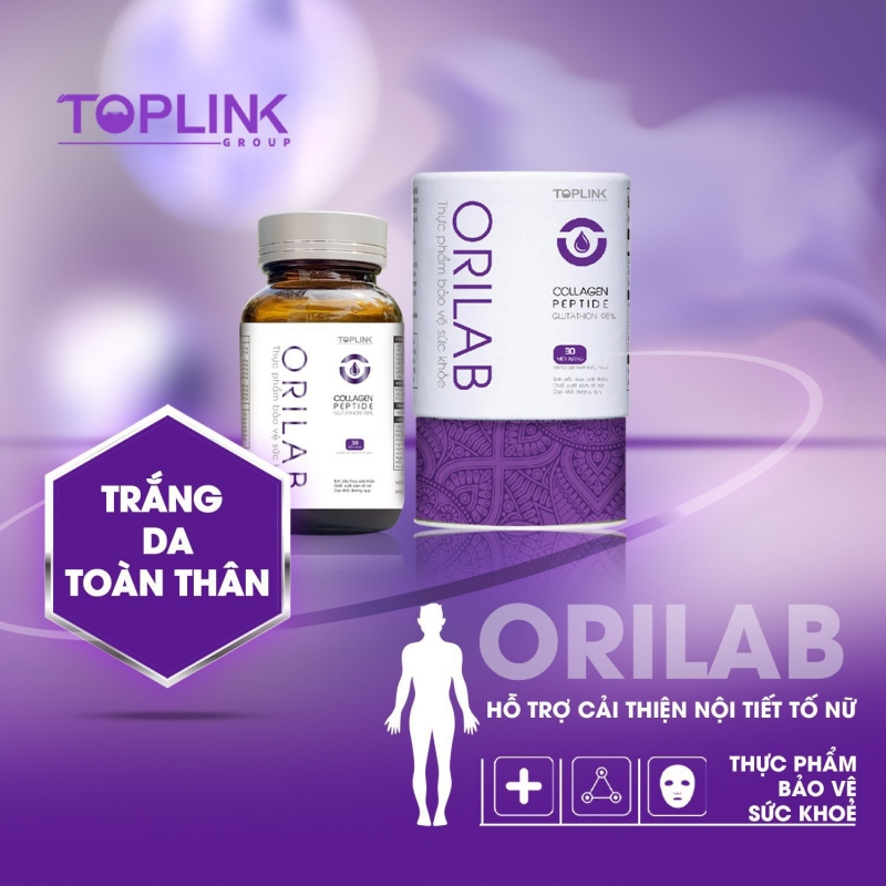 Viên uống nội tiết tố nữ ORILAB, cân bằng nội tiết, trẻ hóa da & giảm khô hạn - hũ 30 viên 