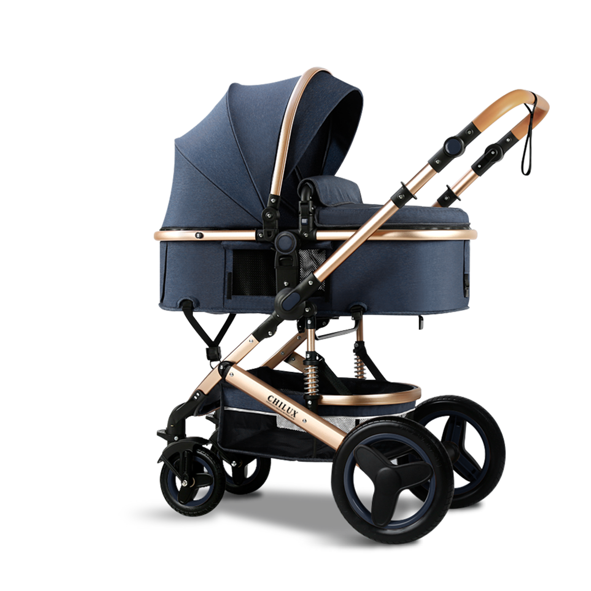 Xe đẩy nôi đa năng 2 chiều Chilux V1.6, Xe đẩy cho bé Chilux V1.6 - 9 tính năng tiện dụng cho mẹ và bé 